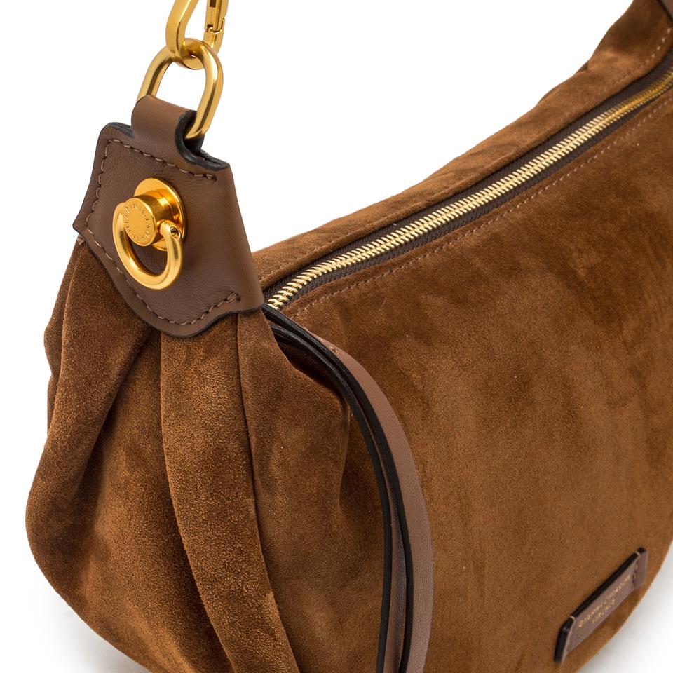Borsa Aisha in camoscio cognac - immagine 5