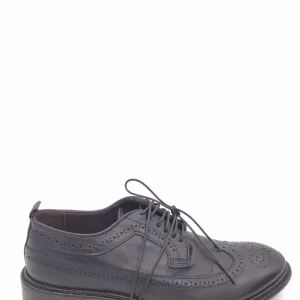 Allacciata uomo stile inglese marrone testa moro