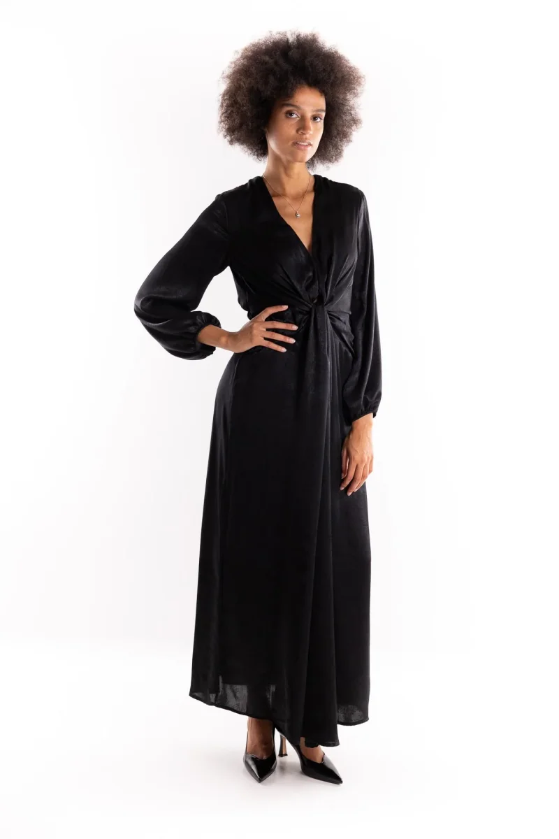 Abito lungo Alibio nero