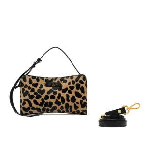 Borsa a spalla Keira in cavallino leopardato