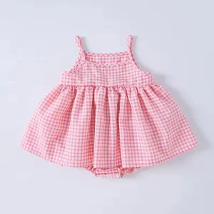 Pagliaccetto a quadretti Solana baby