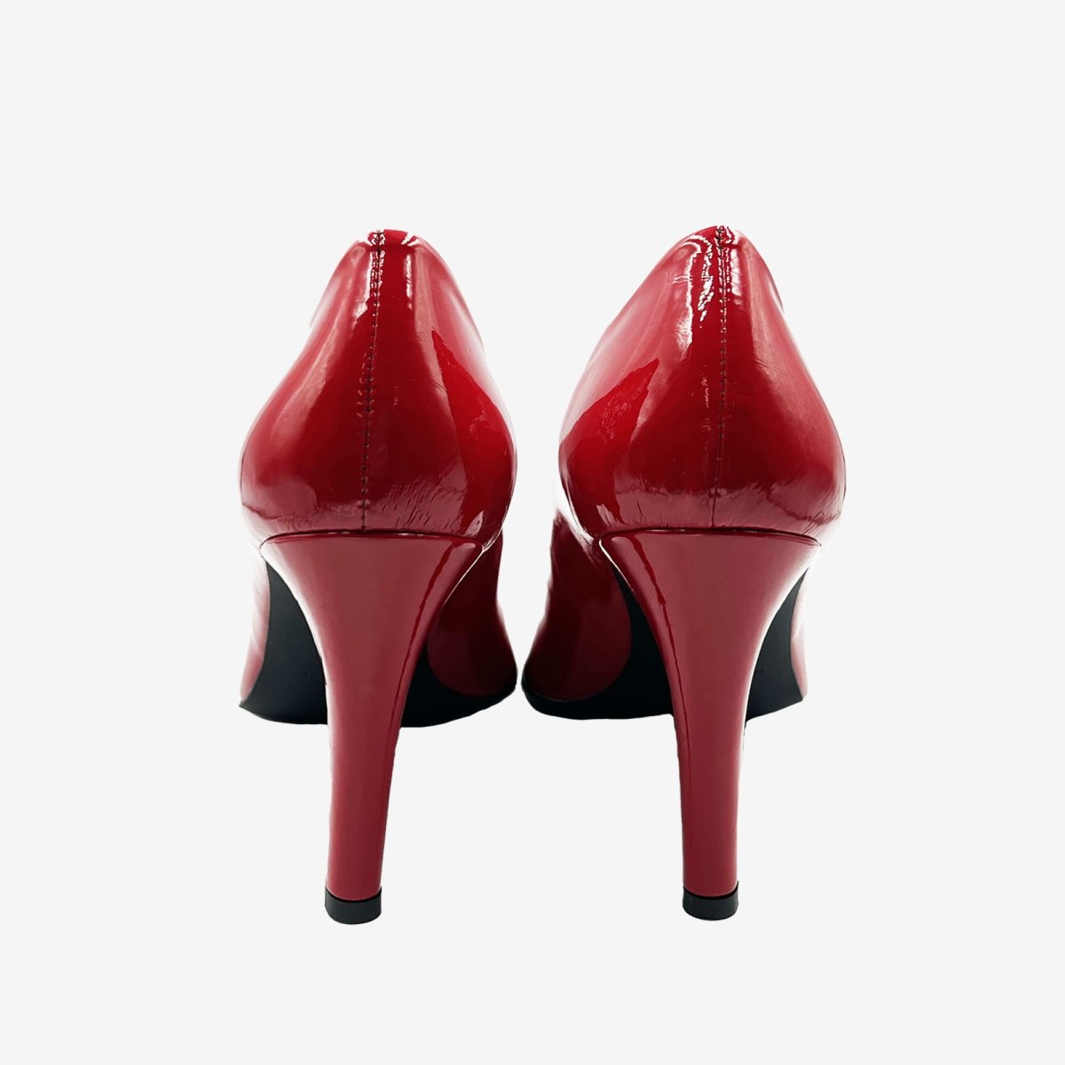 LOREDANA – Décolleté vegan in vernice rossa tacco 90 - immagine 5