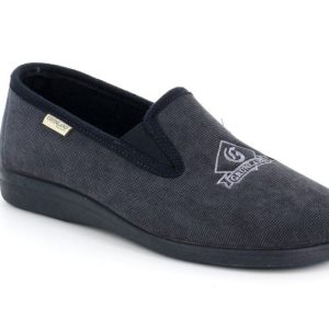 GRUNLAND PANTOFOLA UOMO PANNO BLU