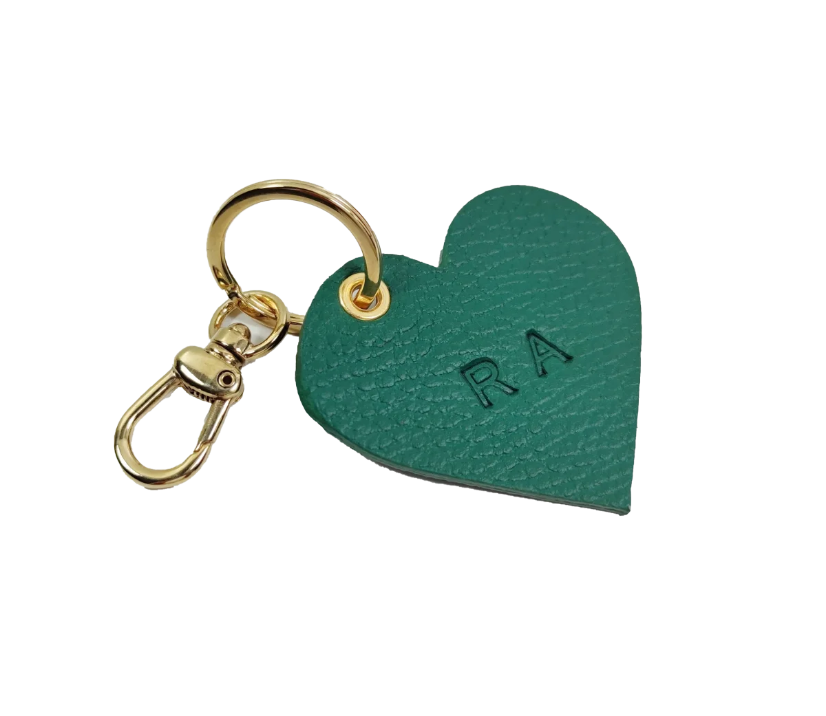 Portachiave in pelle CUORE personalizzabile - immagine 5