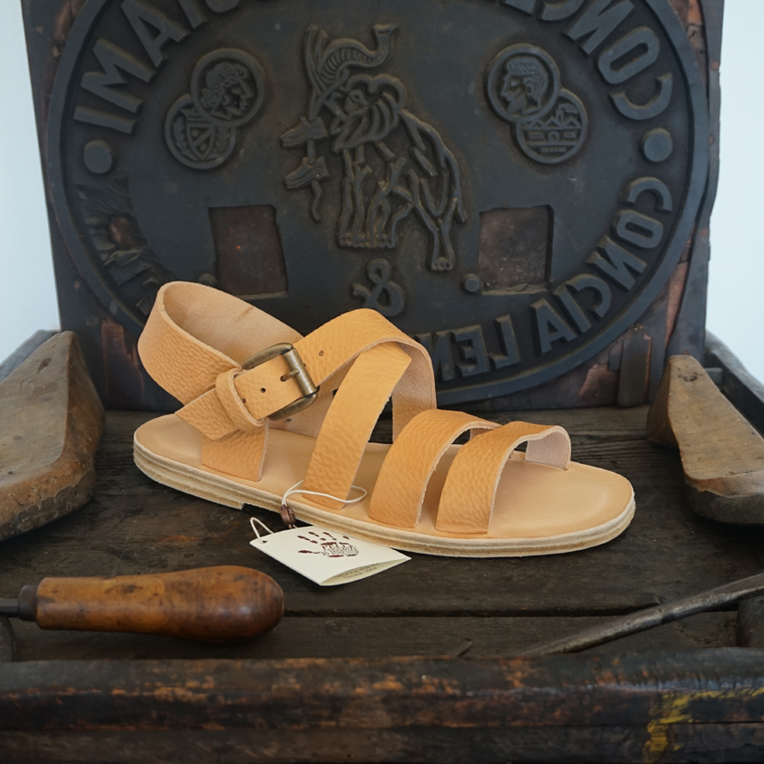 Sandalo Gambassi da Uomo Gladiatore linea Antica Toscana realizzato per Carlo - immagine 5
