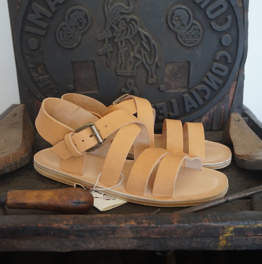 Sandalo Gambassi da Uomo Gladiatore linea Antica Toscana realizzato per Carlo - immagine 4