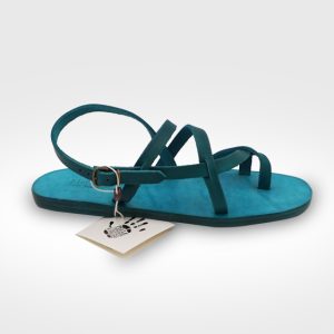 Sandalo Vinci da Donna mod. Francescano in cuoio Flex realizzato per Dana