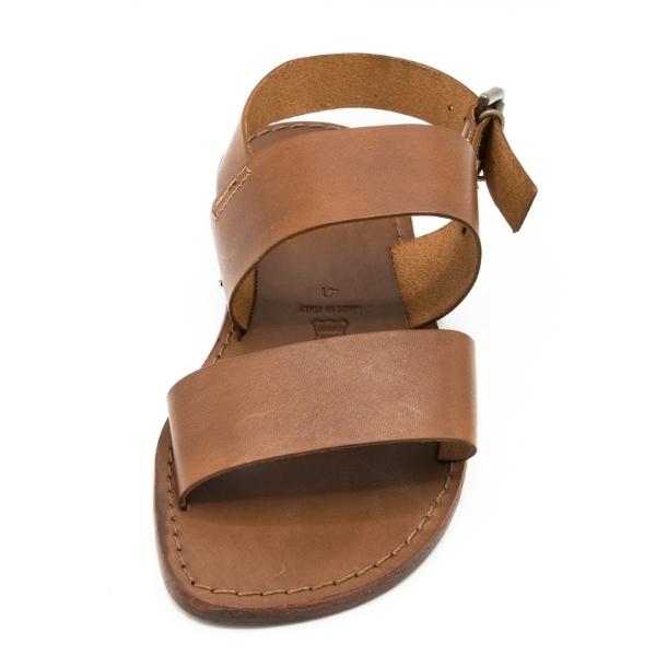 Sandali uomo in cuoio Follonica - immagine 3