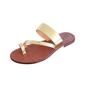 Sandali infradito dorati Star