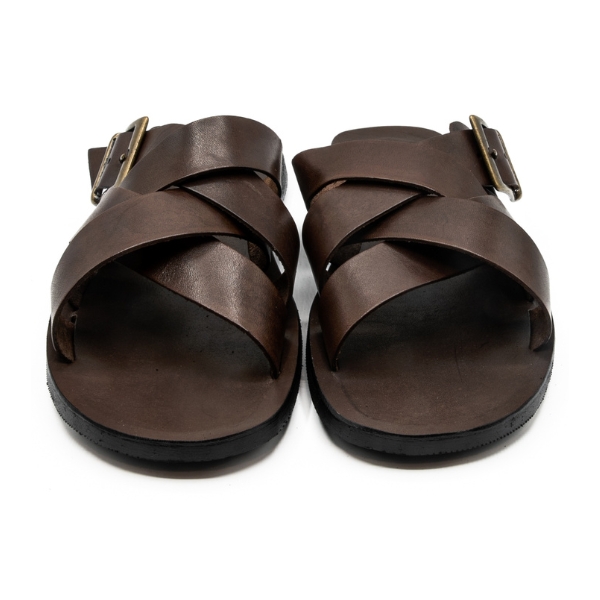 Sandali a ciabatta testa di moro Chiessi - immagine 3