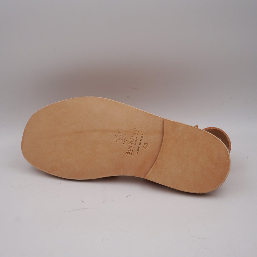 Sandalo Gambassi da Uomo Gladiatore linea Antica Toscana realizzato per Carlo - immagine 8