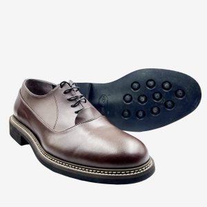 BOSS francesina Oxford – apple skin Mela Marrone – veganshoes