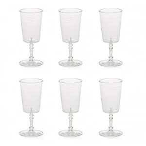 Set 6 calici vino