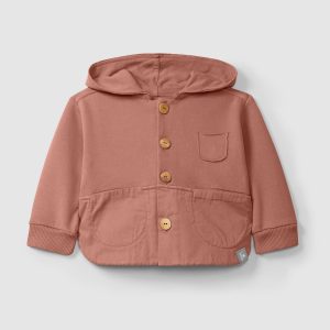 Giacca in cotone con cappuccio