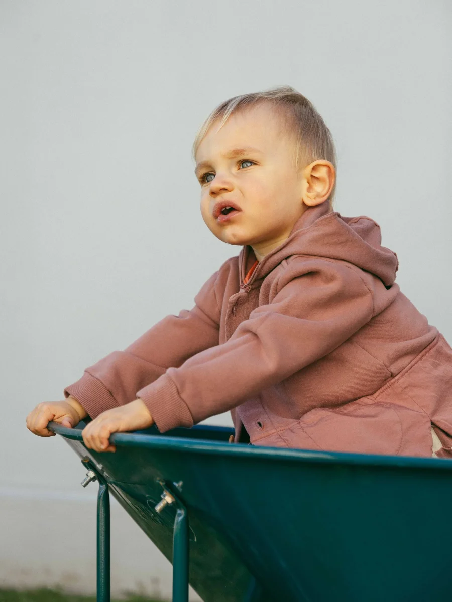 Giacca in cotone con cappuccio - immagine 4