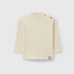 Dolcevita Jersey Neonato Cotone Organico Riciclato - Maniche Versatili Snug