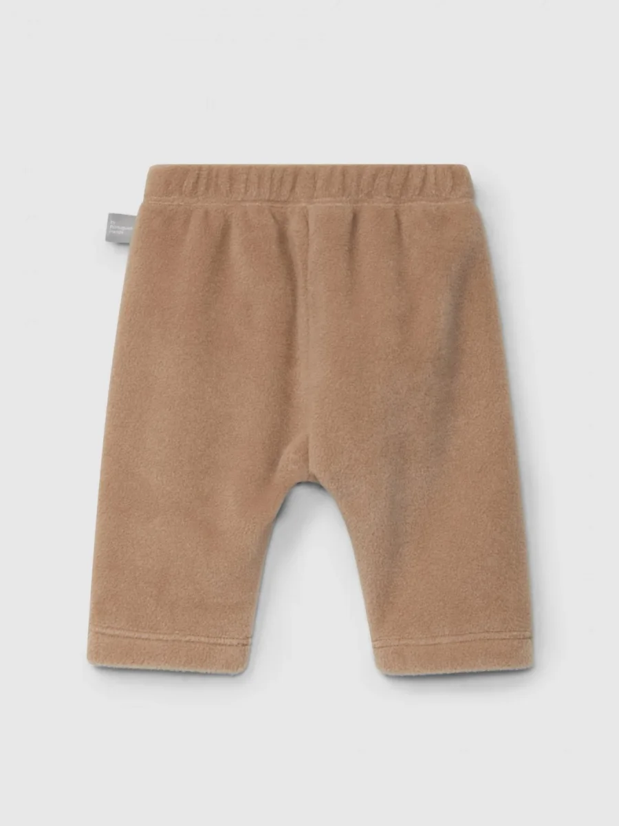 Pantaloni Pile Riciclato Bambino - Bottoni Legno Tasca Pelliccia Pull-Up Snug - immagine 3