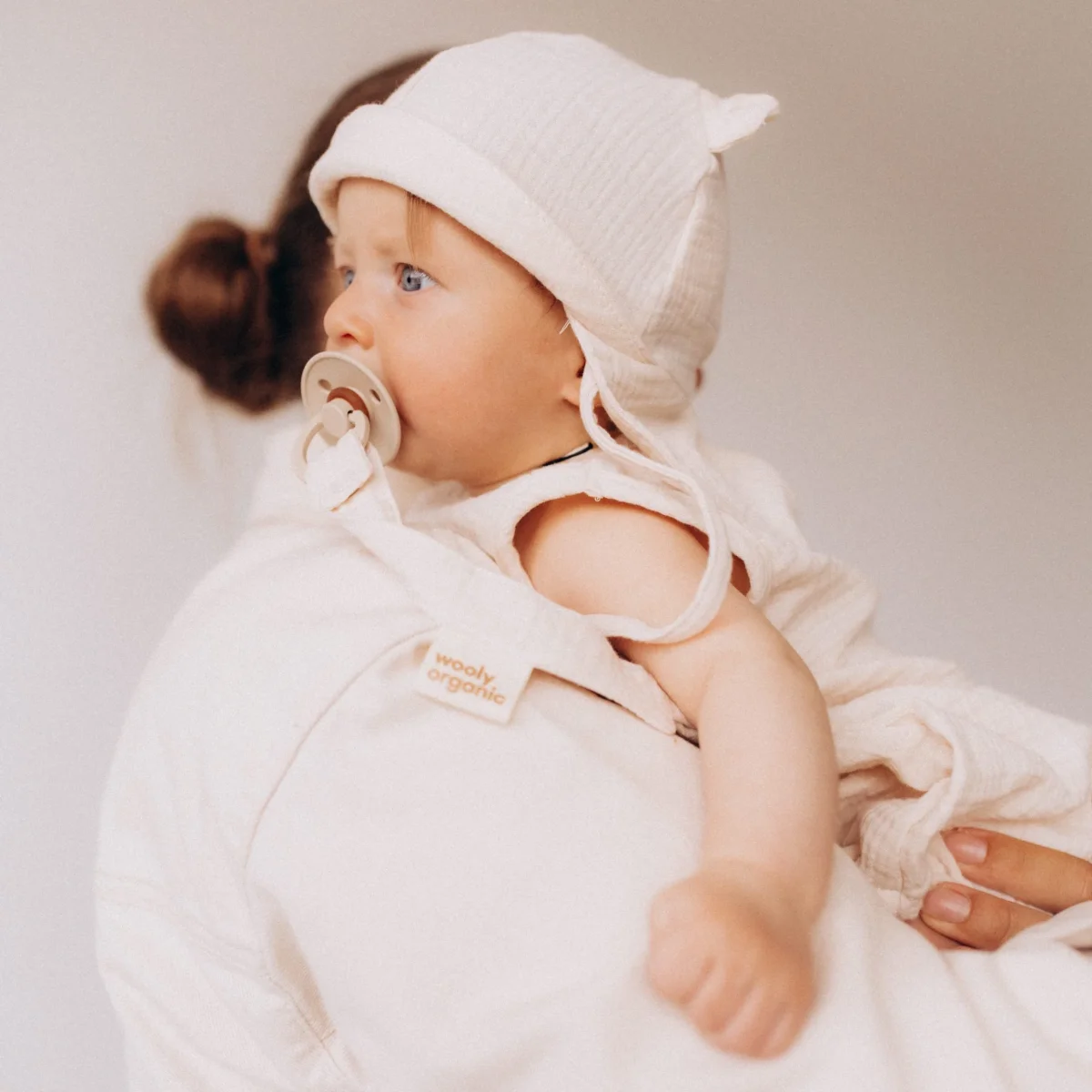 Cappellino per il sole in mussola - immagine 2